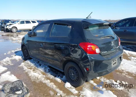 2015 Mitsubishi Mirage De from USA, damaged, VIN ML32A3HJ8FH033359